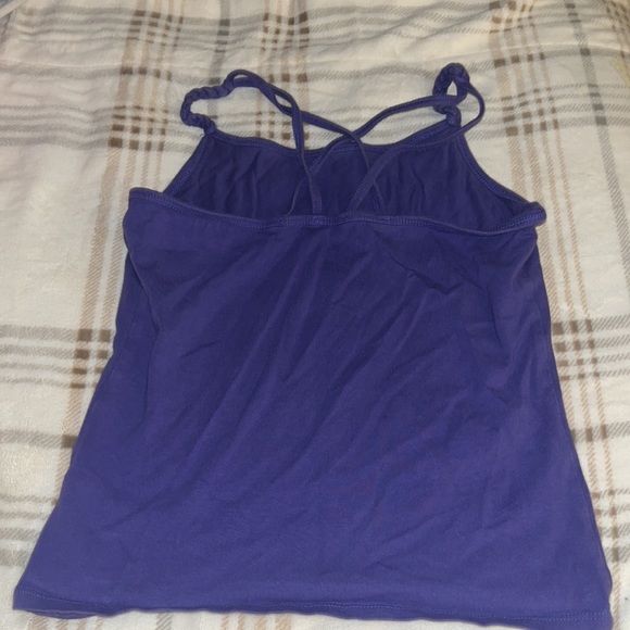 Kids Purple tank top - Picture 2 of 3